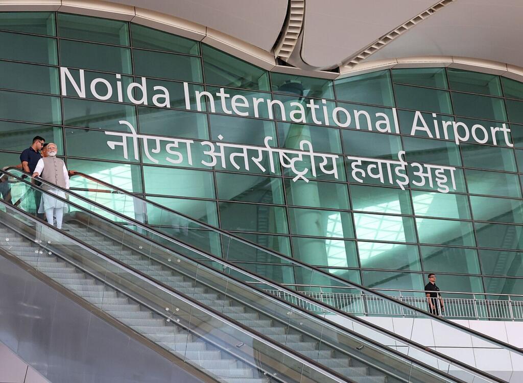 Noida Airport Begins Commercial Operations With First Passenger Flights